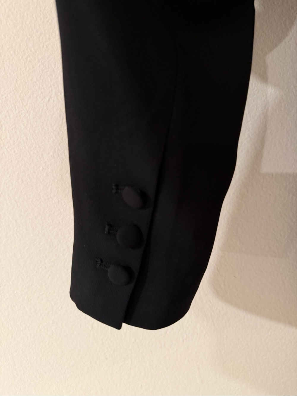 Good American NWOT Women's Black Fitted Blazer - Picture 4 of 5